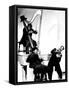 At the Circus, Harpo Marx, Bottom Chico Marx, Groucho Marx, 1939-null-Framed Stretched Canvas