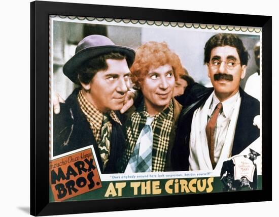 At the Circus - Lobby Card Reproduction-null-Framed Photo