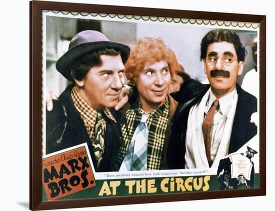 At the Circus - Lobby Card Reproduction-null-Framed Photo