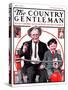 "At the Circus with Grandfather," Country Gentleman Cover, May 5, 1923-J.F. Kernan-Stretched Canvas