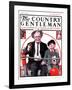 "At the Circus with Grandfather," Country Gentleman Cover, May 5, 1923-J.F. Kernan-Framed Giclee Print