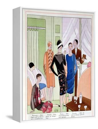 At the Cocktail Party, Fashion Plate from 'Art Gout Beaute
