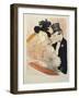 At the Concert, 1896-Henri de Toulouse-Lautrec-Framed Giclee Print