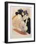 At the Concert, 1896-Henri de Toulouse-Lautrec-Framed Giclee Print