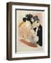 At the Concert, 1896-Henri de Toulouse-Lautrec-Framed Giclee Print