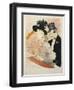 At the Concert, 1896-Henri de Toulouse-Lautrec-Framed Giclee Print