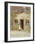 At the Cottage Door-Helen Allingham-Framed Giclee Print