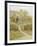 At the Cottage Gate-Helen Allingham-Framed Giclee Print