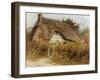 At the Cottage Gate-Helen Allingham-Framed Giclee Print