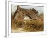 At the Cottage Gate-Helen Allingham-Framed Giclee Print