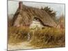 At the Cottage Gate-Helen Allingham-Mounted Giclee Print