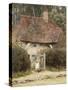 At the Cottage Gate-Helen Allingham-Stretched Canvas