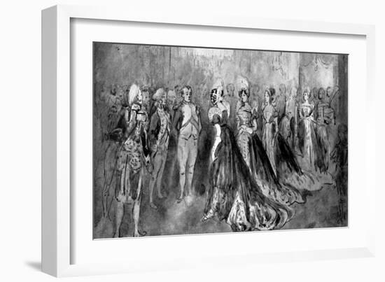 At the Court of Napoleon-Constantin Guys-Framed Giclee Print