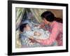 At the Cradle-Nikolai Alexandrovich Tarkhov-Framed Giclee Print