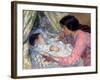 At the Cradle-Nikolai Alexandrovich Tarkhov-Framed Giclee Print