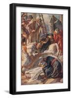 At the Cross-Harold Copping-Framed Giclee Print