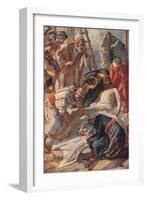 At the Cross-Harold Copping-Framed Giclee Print