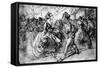 At the Dance, 19th Century-Constantin Guys-Framed Stretched Canvas