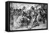 At the Dance, 19th Century-Constantin Guys-Framed Stretched Canvas