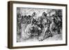 At the Dance, 19th Century-Constantin Guys-Framed Giclee Print