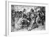 At the Dance, 19th Century-Constantin Guys-Framed Giclee Print