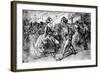 At the Dance, 19th Century-Constantin Guys-Framed Giclee Print