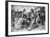 At the Dance, 19th Century-Constantin Guys-Framed Giclee Print