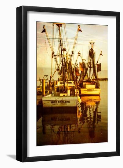 At the Dock III-Alan Hausenflock-Framed Photo