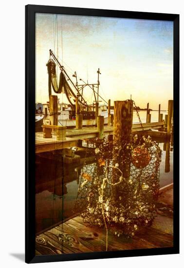 At the Dock IV-Alan Hausenflock-Framed Photo