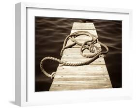 At The Dock-Marlana Semenza-Framed Art Print