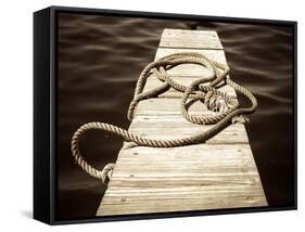 At The Dock-Marlana Semenza-Framed Stretched Canvas