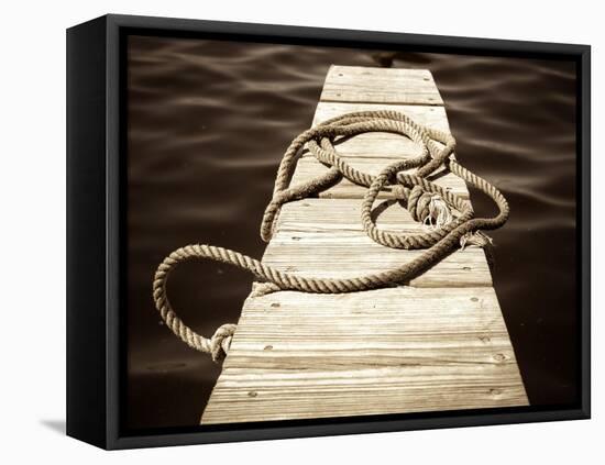 At The Dock-Marlana Semenza-Framed Stretched Canvas