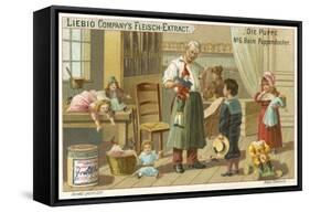 At the Doll Doctor'S-null-Framed Stretched Canvas
