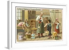 At the Doll Doctor'S-null-Framed Giclee Print