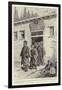 At the Door of the Leper Hospital at Scutari, the Imam Leading a Blind Leper-Henri Lanos-Framed Giclee Print