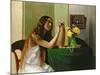 At the Dressing Table, 1911-Félix Vallotton-Mounted Giclee Print