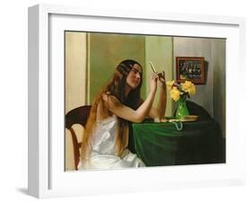 At the Dressing Table, 1911-Félix Vallotton-Framed Giclee Print