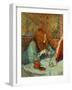 At the Dressing Table-Henri de Toulouse-Lautrec-Framed Giclee Print