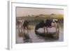 At the Drinking Place-Henry Bisbing-Framed Giclee Print