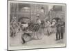 At the Earl's Court Exhibition, a Ride Round Old London in a Jinrickshaw-null-Mounted Giclee Print