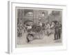 At the Earl's Court Exhibition, a Ride Round Old London in a Jinrickshaw-null-Framed Giclee Print