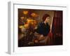 At the Easel-James N. Lee-Framed Giclee Print