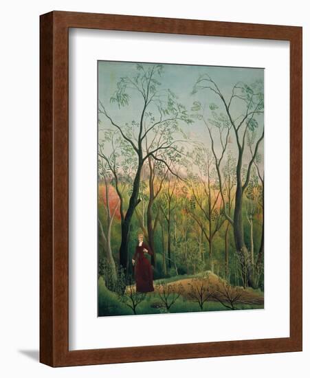 At the Edge of a Forest, about 1886-Henri Rousseau-Framed Giclee Print