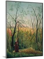 At the Edge of a Forest, about 1886-Henri Rousseau-Mounted Giclee Print