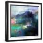 At The Edge of a Lake-Marianne Quinzin-Framed Art Print