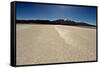 At the Edge of a Salt Lake High in the Bolivian Andes, Bolivia, South America-James Morgan-Framed Stretched Canvas