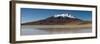 At the Edge of a Salt Lake High in the Bolivian Andes, Bolivia, South America-James Morgan-Framed Photographic Print