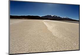 At the Edge of a Salt Lake High in the Bolivian Andes, Bolivia, South America-James Morgan-Mounted Photographic Print