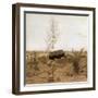 At the Edge of the Grave, 1830S-Caspar David Friedrich-Framed Giclee Print