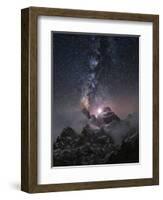 At the Edge of the World-Chriskaddas-Framed Photographic Print